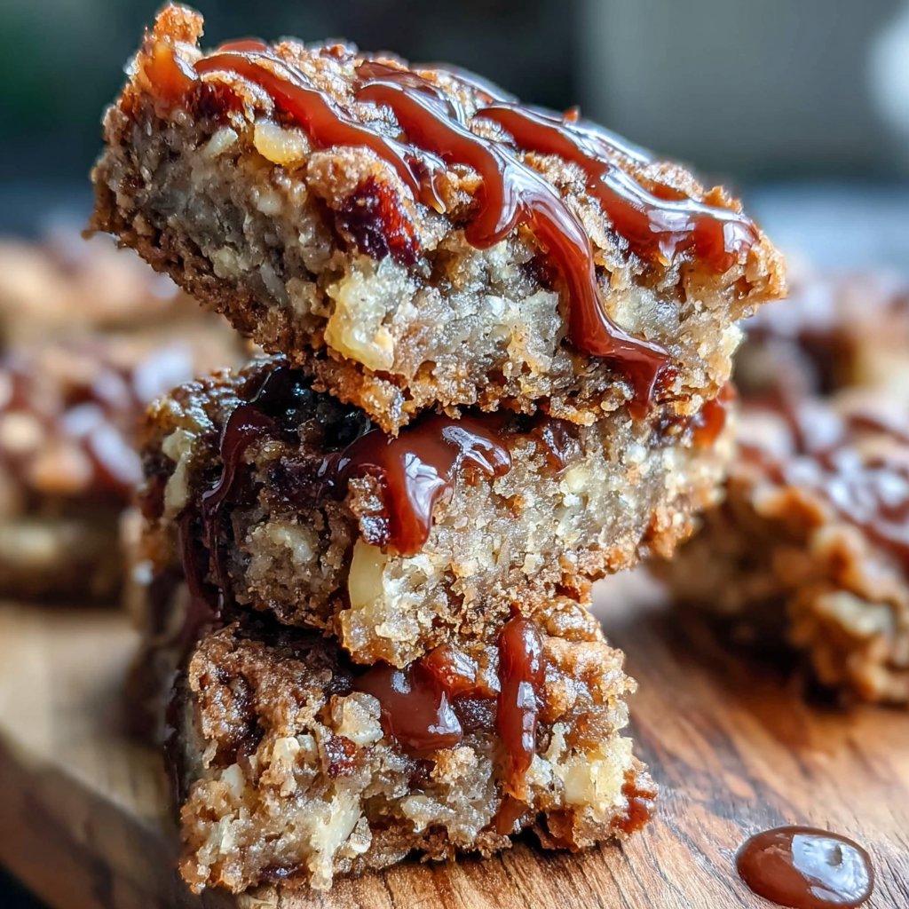 Nutty Oatmeal Brownies