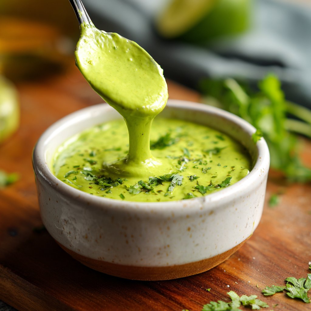 Creamy Avocado Lime Dressing