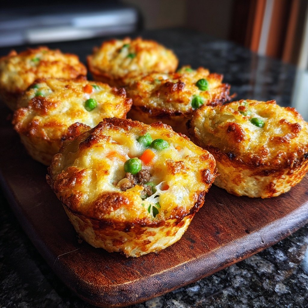 Mini Shepherd's Pie Cups