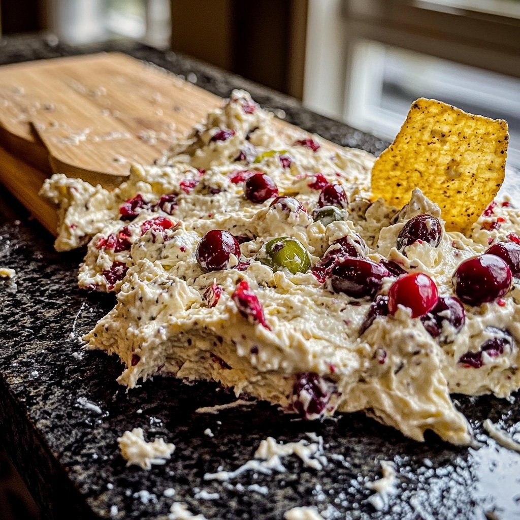 Cranberry Jalapeño Cream Cheese Dip