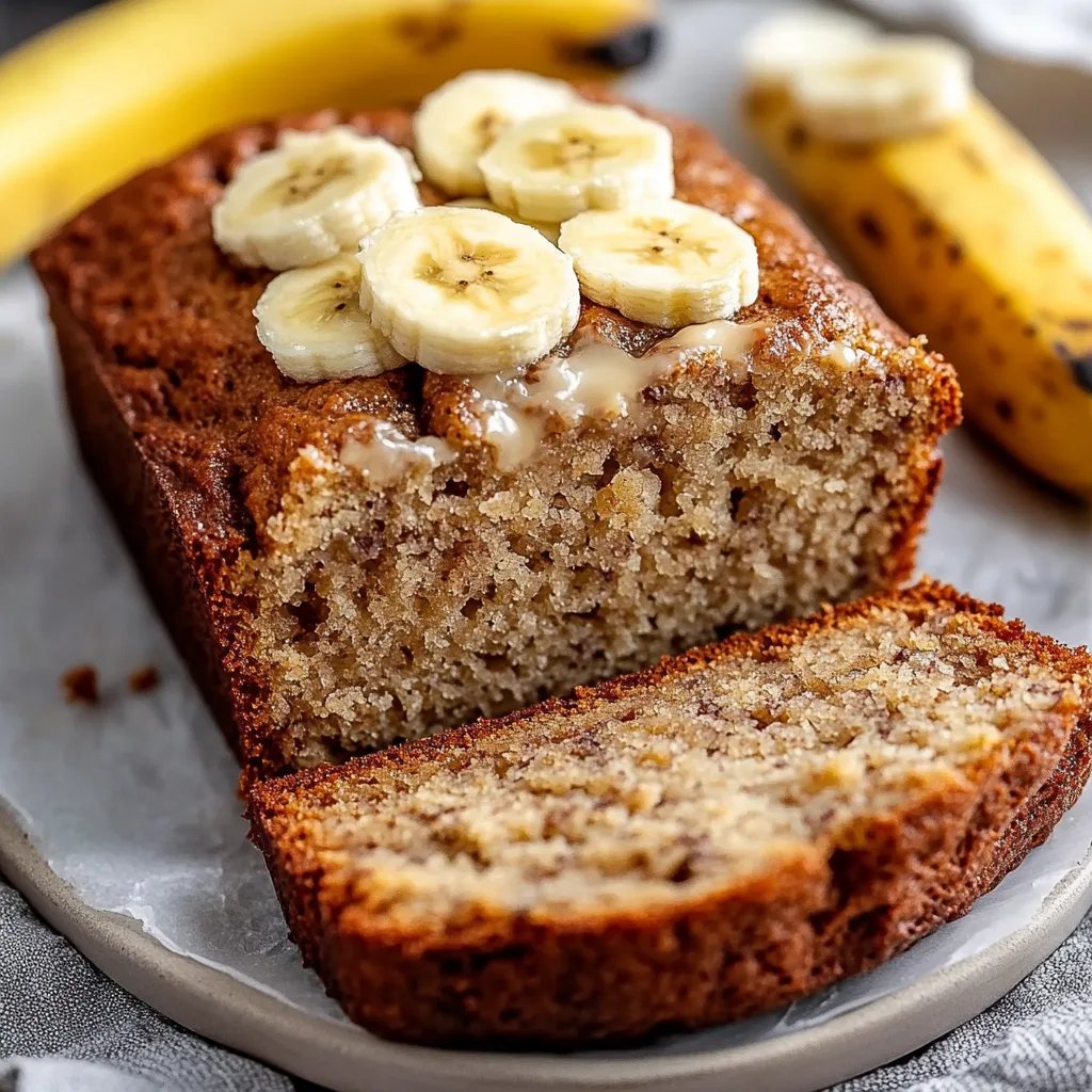 Easy Moist Banana Bread
