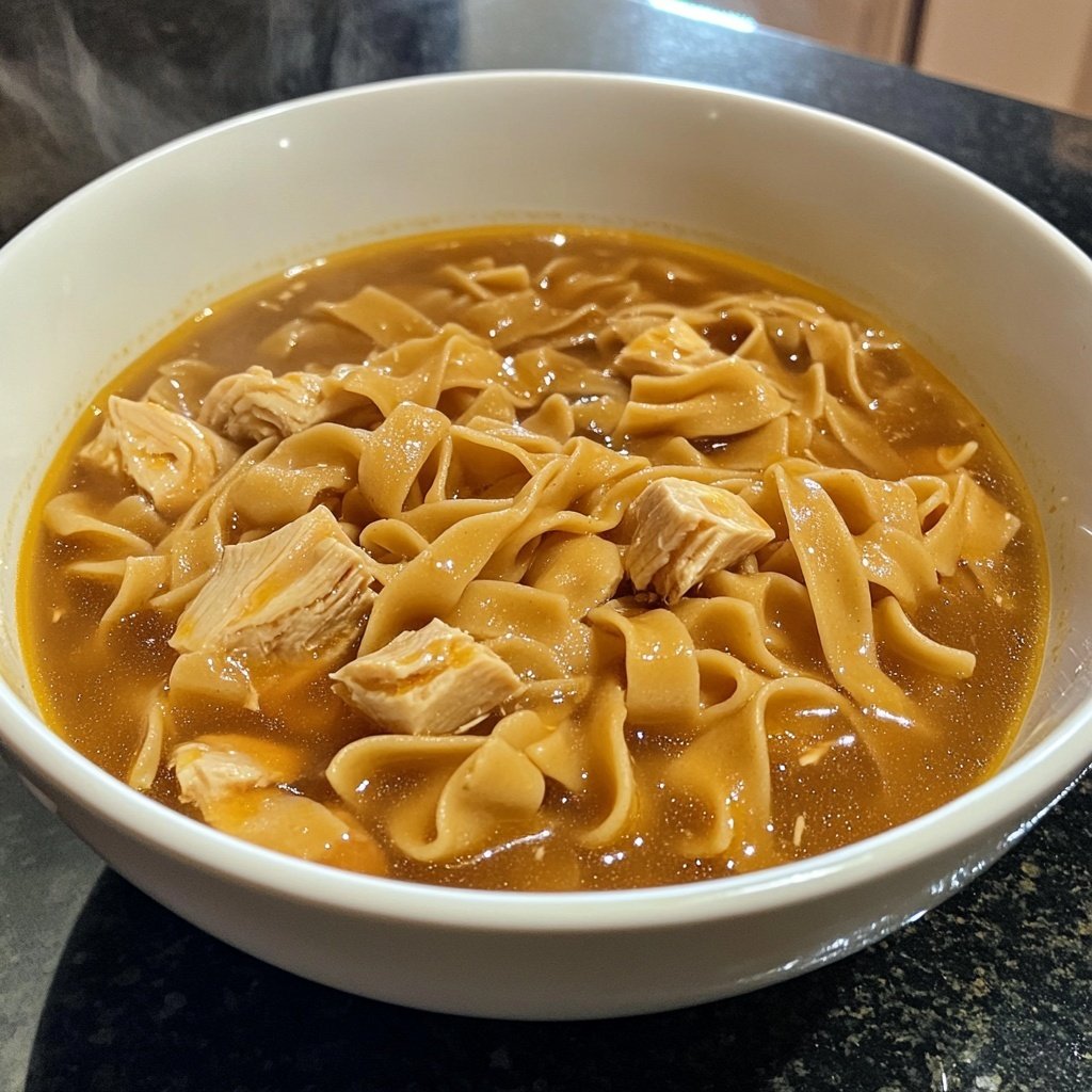 Ginger Chicken Noodle Soup