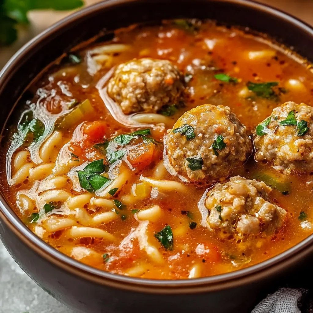 Meatball Soup