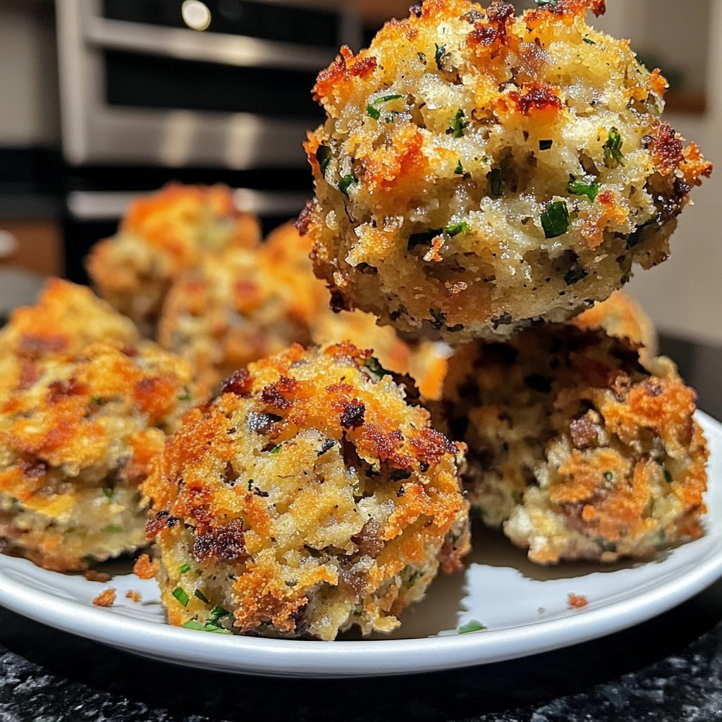 Turkey Stuffing Balls