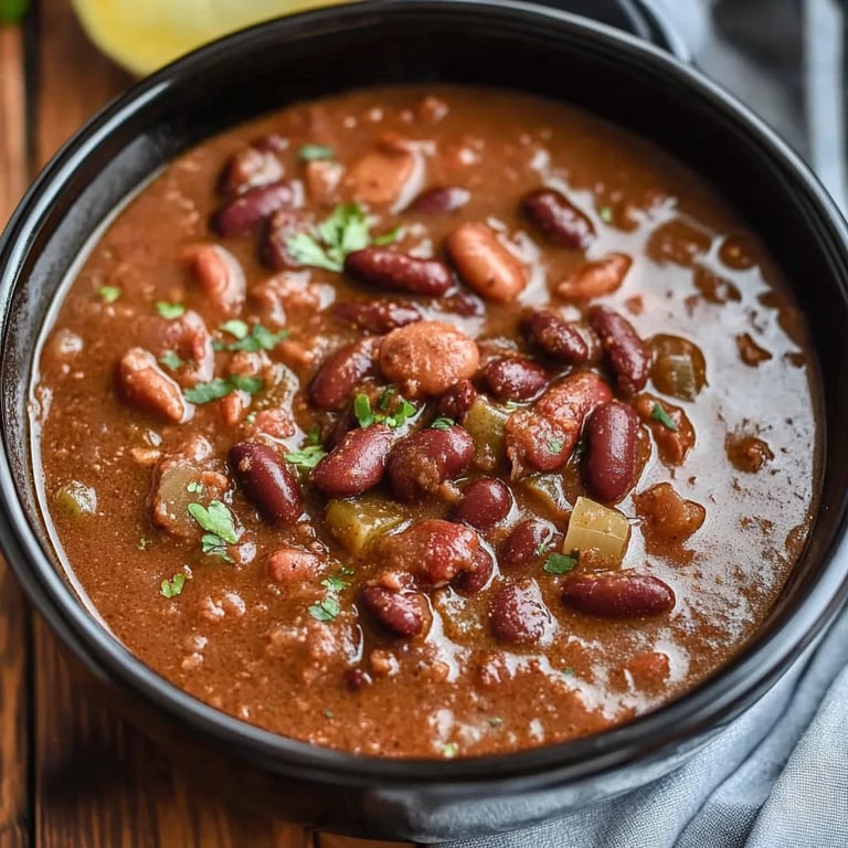 Slow Cooker Cajun Red Beans and Rice