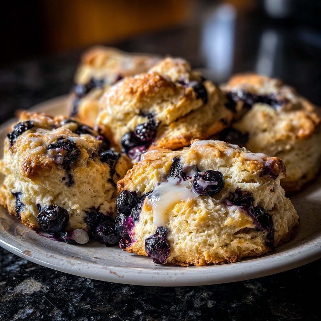 Blueberry Biscuits