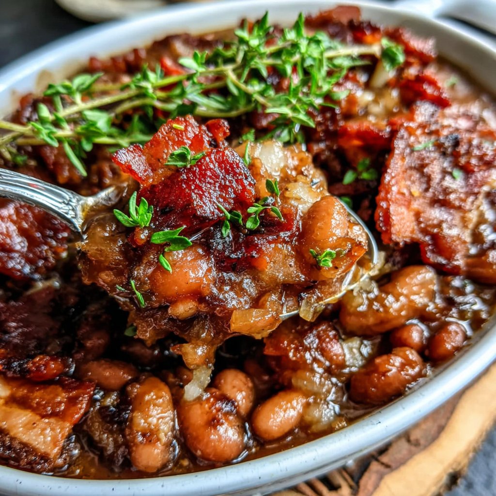 Maple-Bacon Red Beans