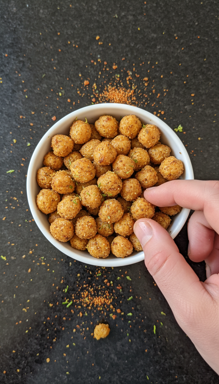 Chili Lime Roasted Chickpeas