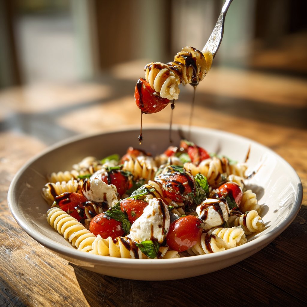 Caprese Pasta with Fresh Basil