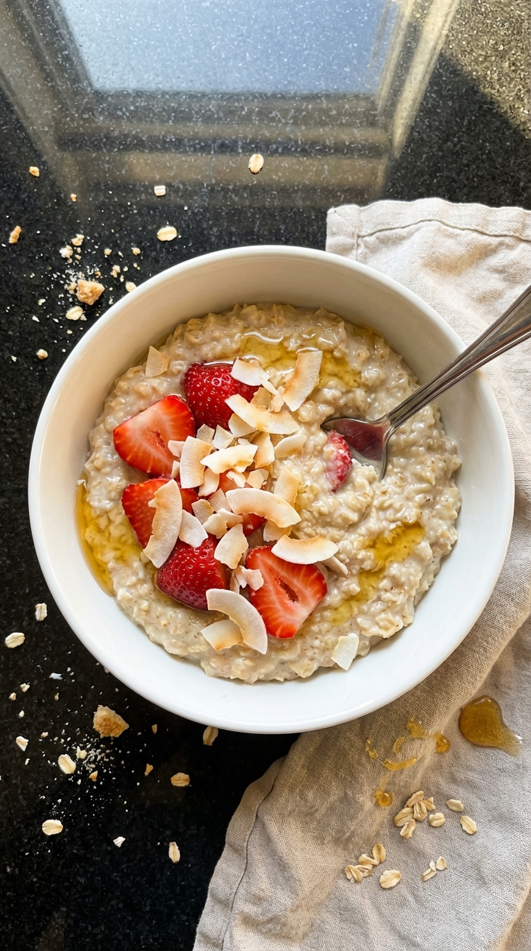 Tropical Strawberry Oats Delight