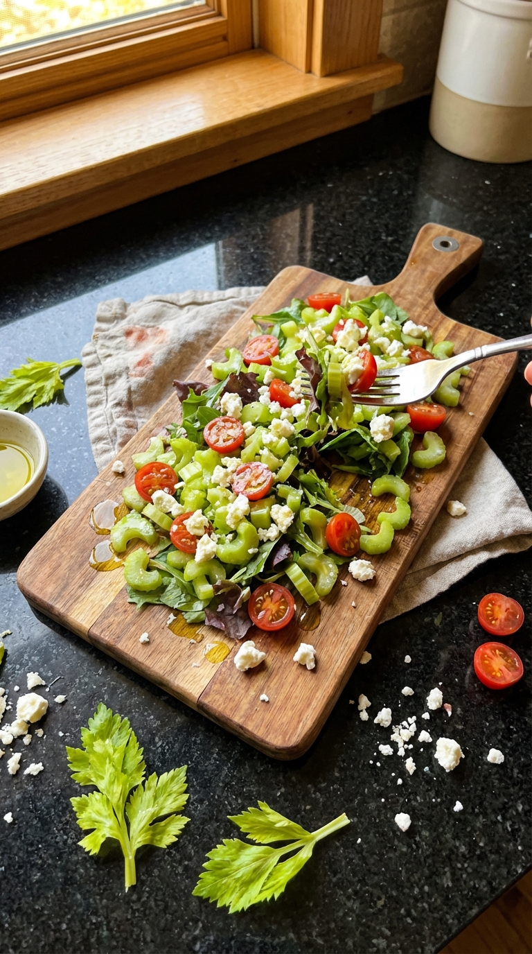 Celery Salad with Feta