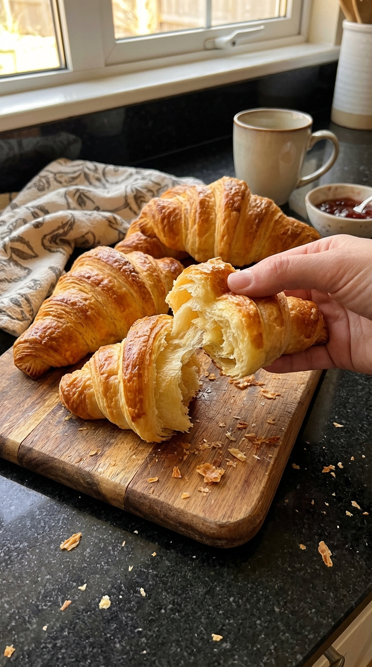 Light and Flaky Croissants
