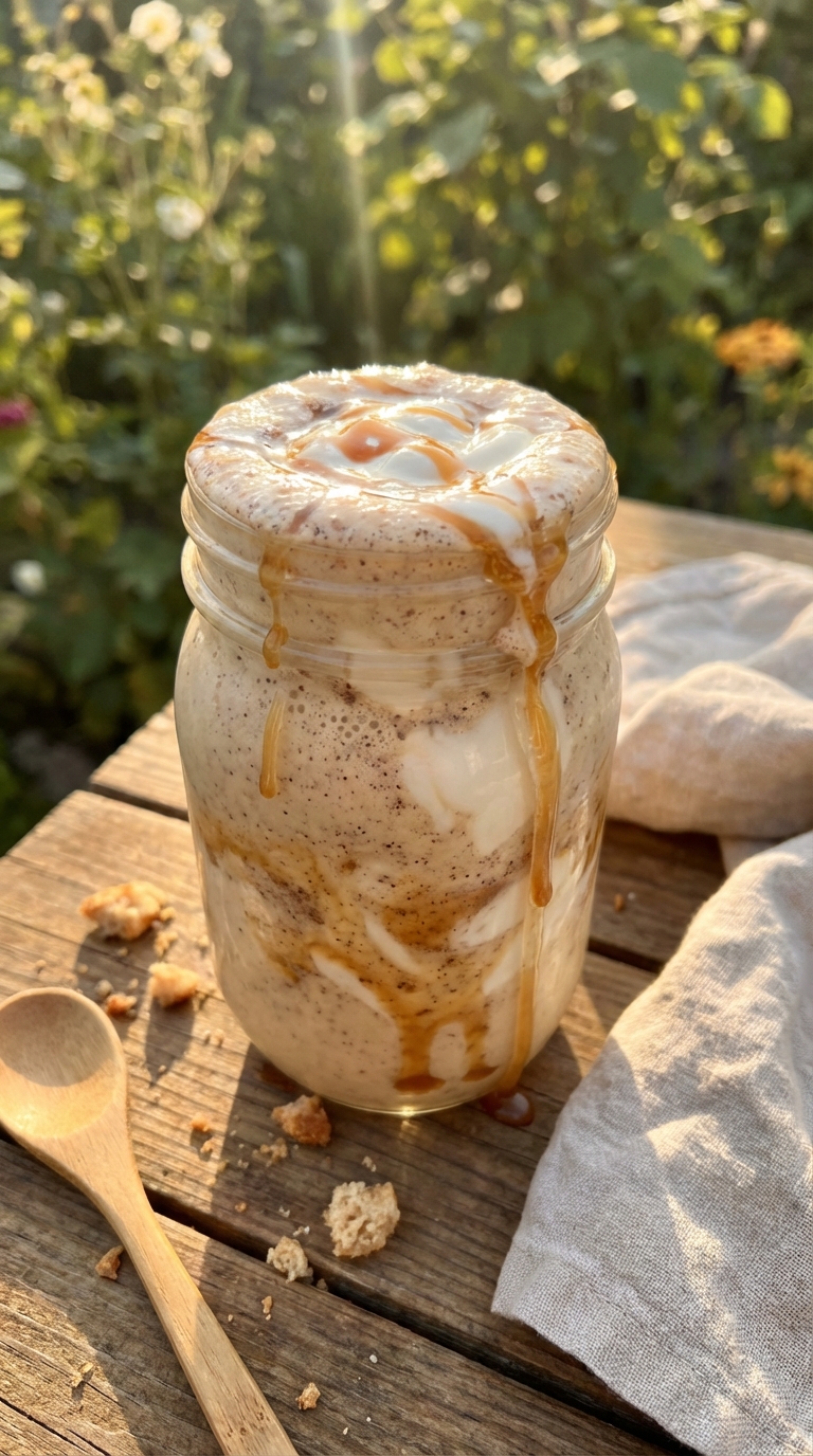 Cinnamon Roll Smoothie Delight