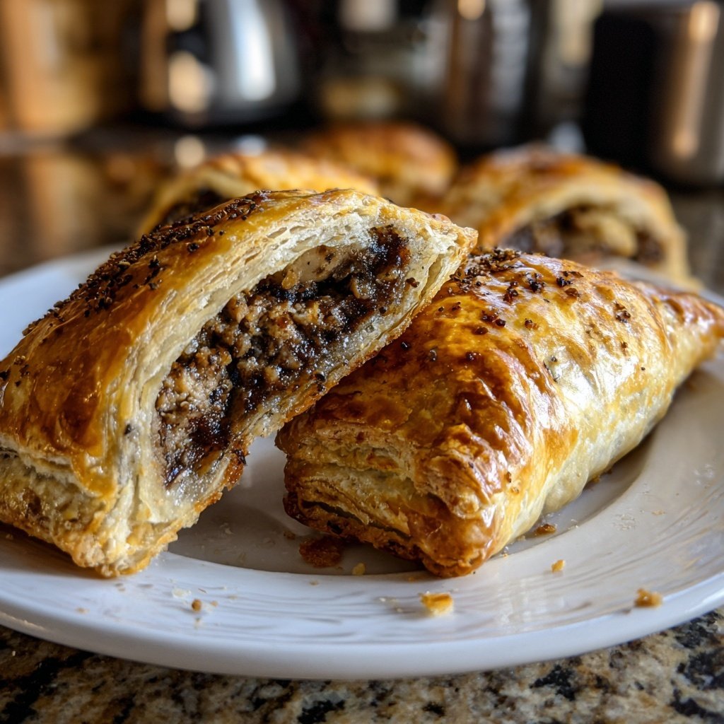 Mini Beef Wellington with Mushrooms