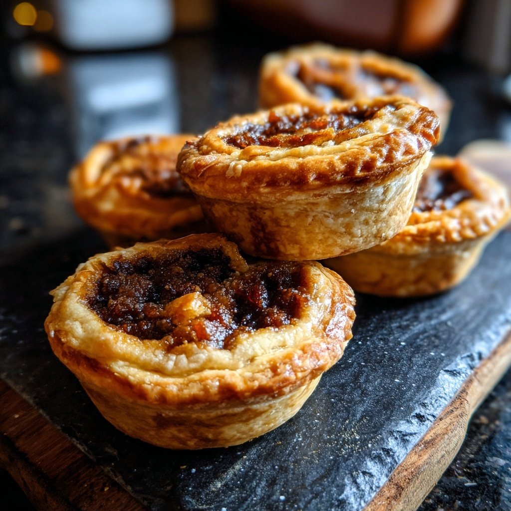 Chocolate Twisted Mince Pies Pastry