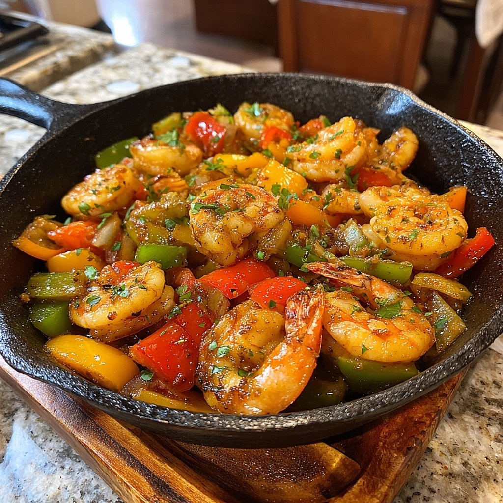 Easy Garlic Shrimp One-Pot Meal
