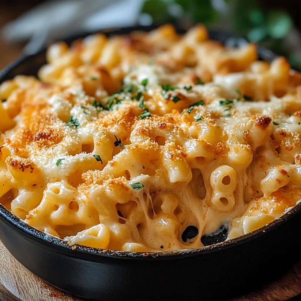 Creamiest Buffalo Chicken Mac and Cheese