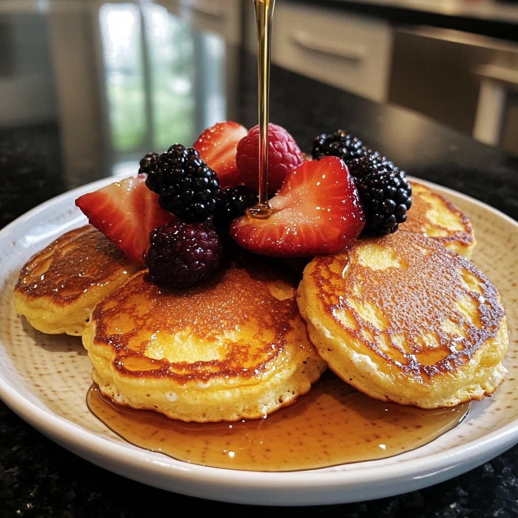 Fluffy Lemon Ricotta Pancakes