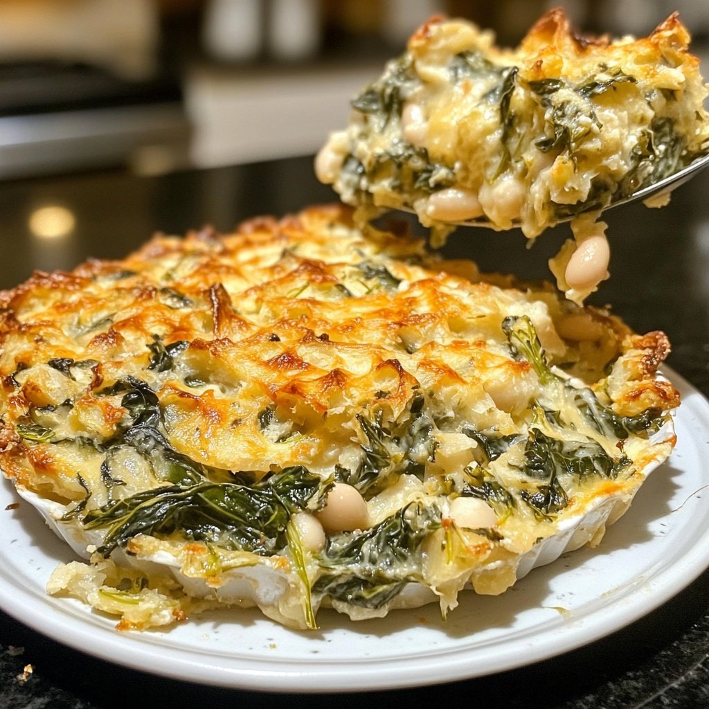 Swiss Chard, Fennel, and White Bean Gratin