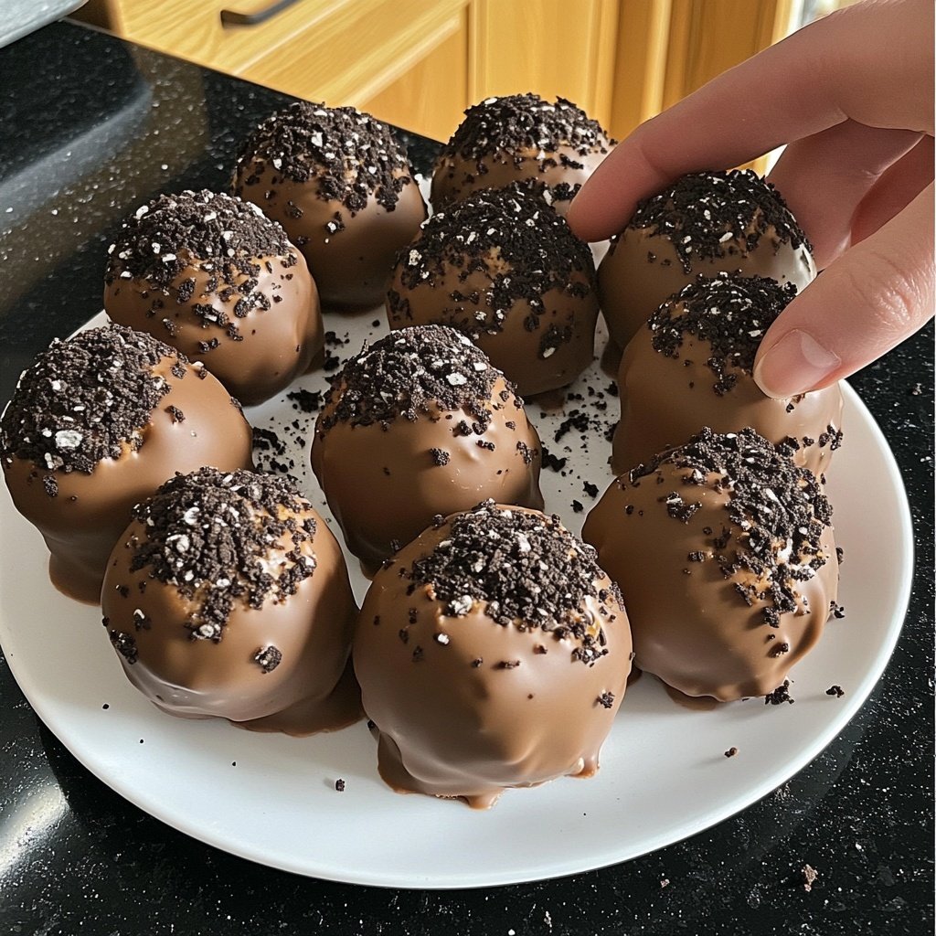 3-Ingredient No-Bake Oreo Balls