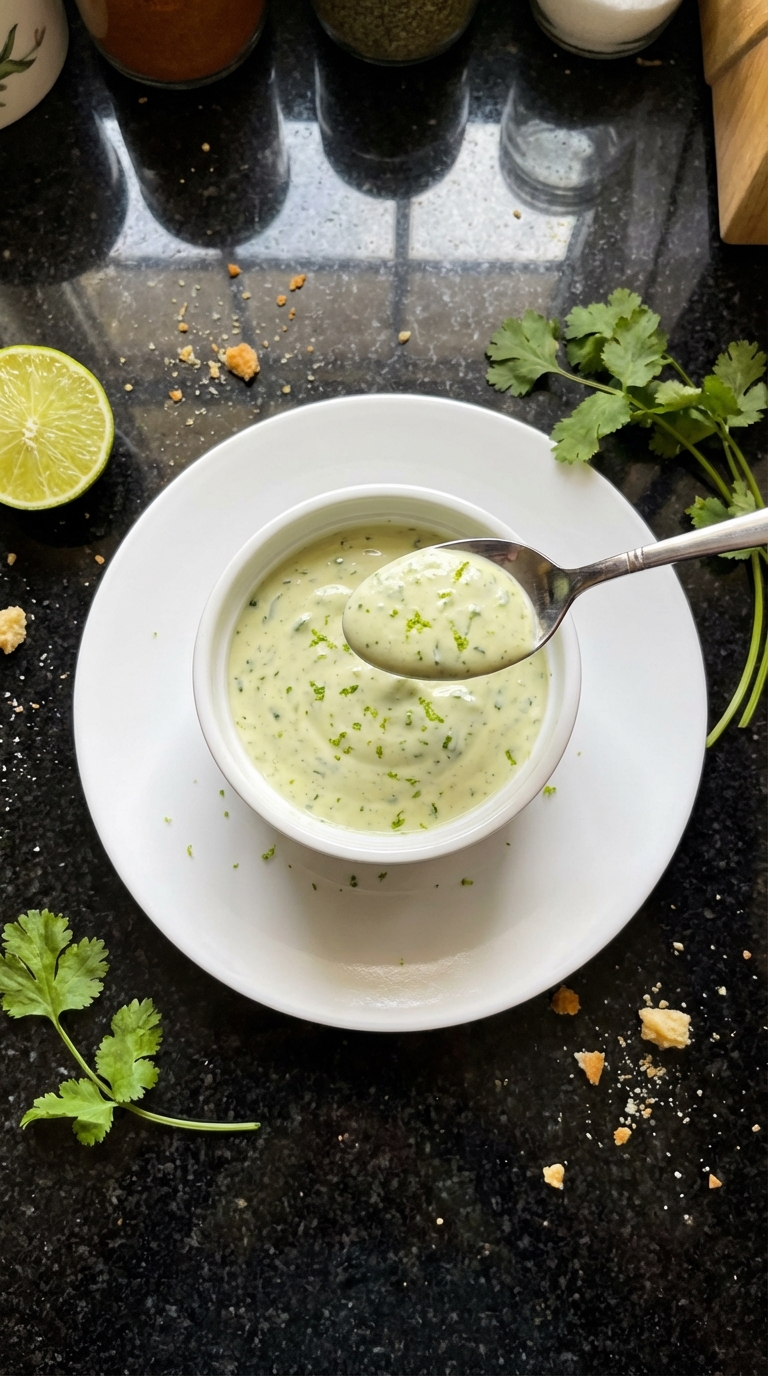 Zesty Cilantro Lime Aioli