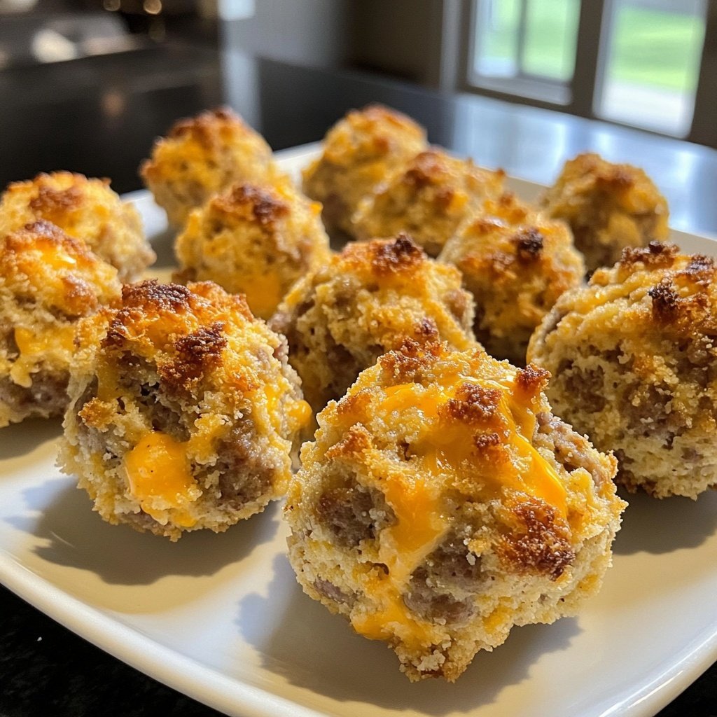 Bisquick Sausage Balls