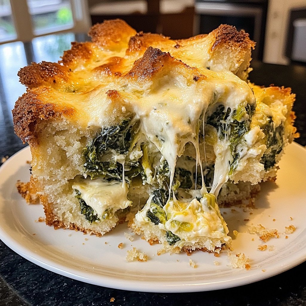 Spinach Artichoke Strata
