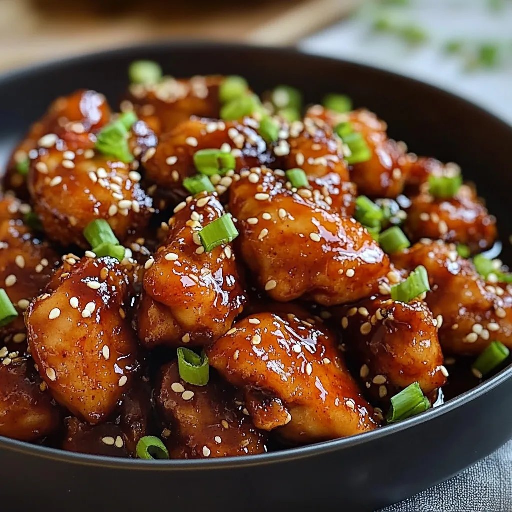 Irresistibly Sticky Korean Chicken