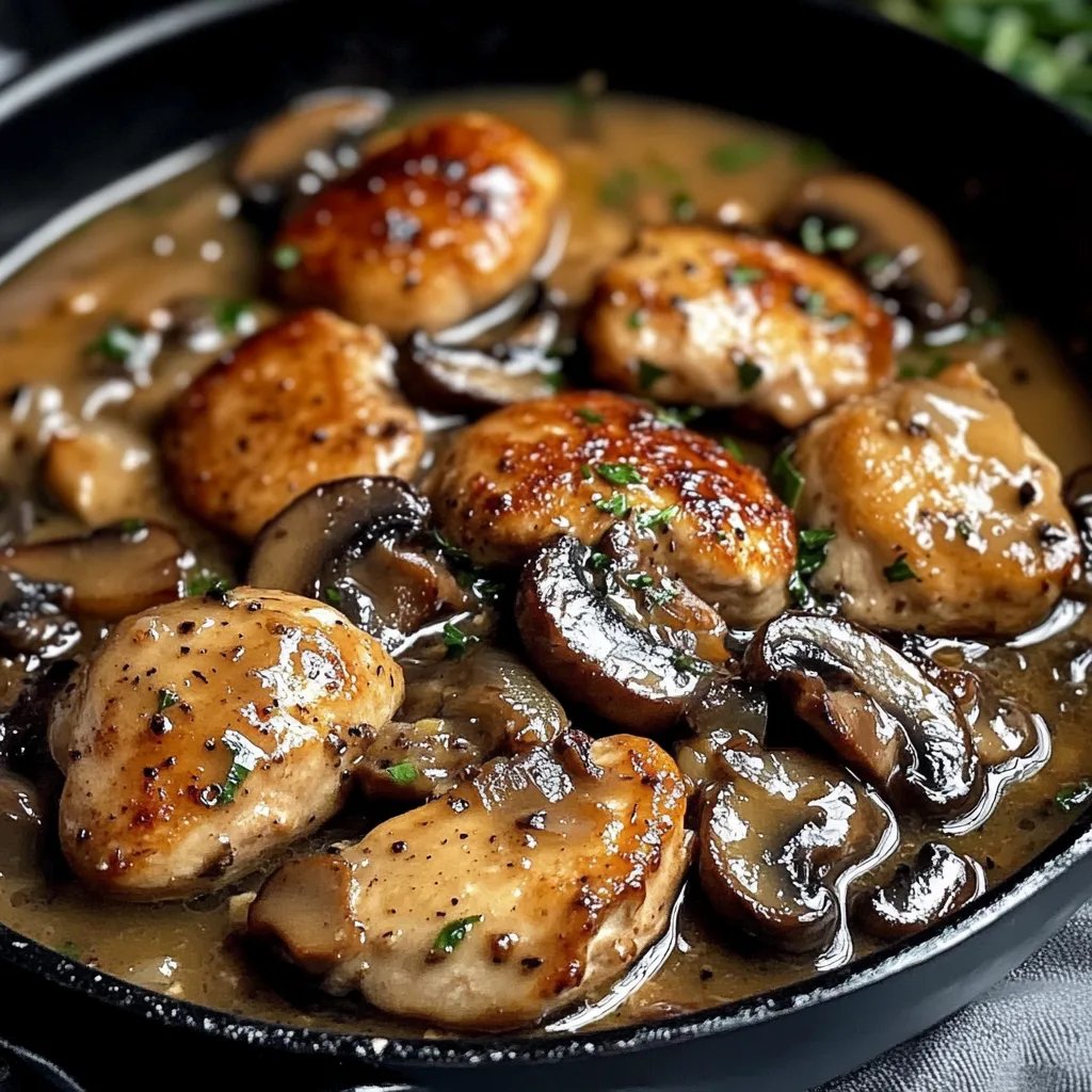 One-Pan Mushroom Chicken Magic