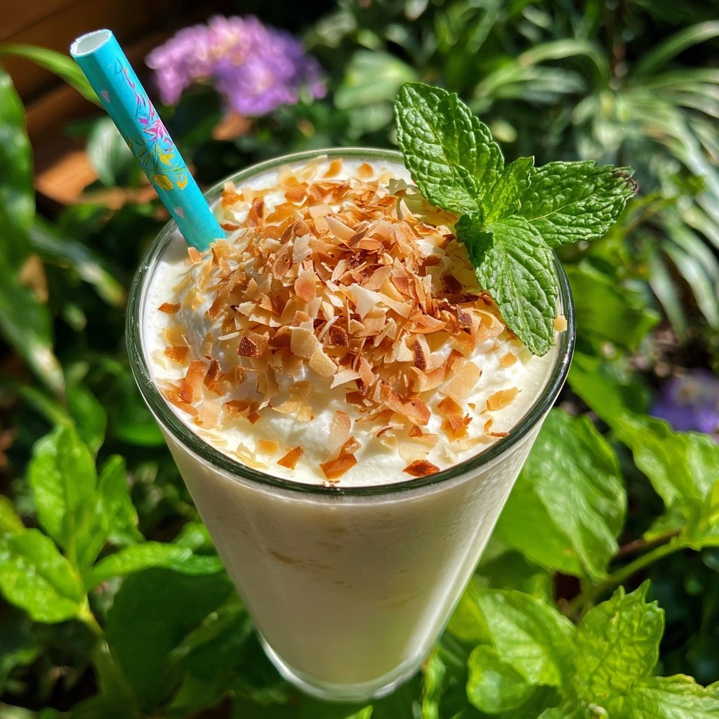 Coconut Cream Vanilla Frappe