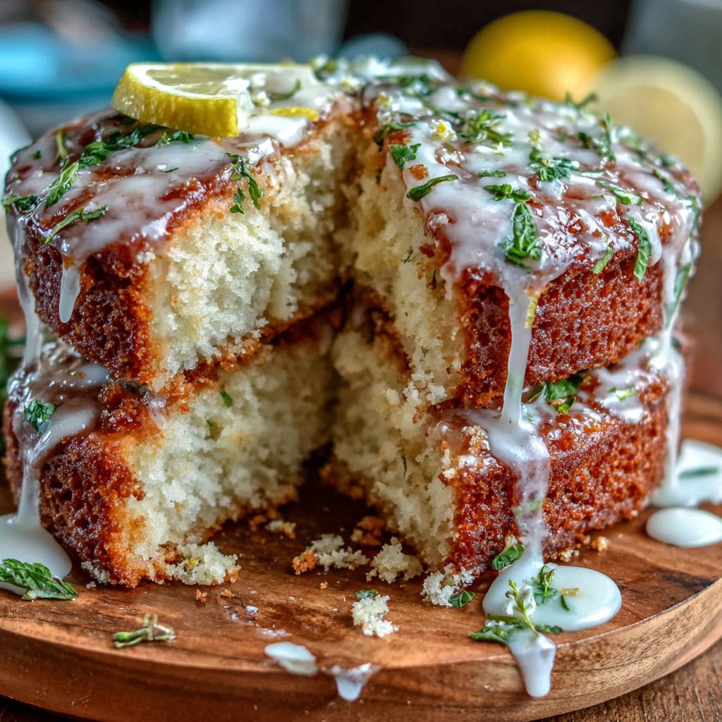 Elderflower Citrus Spring Cake