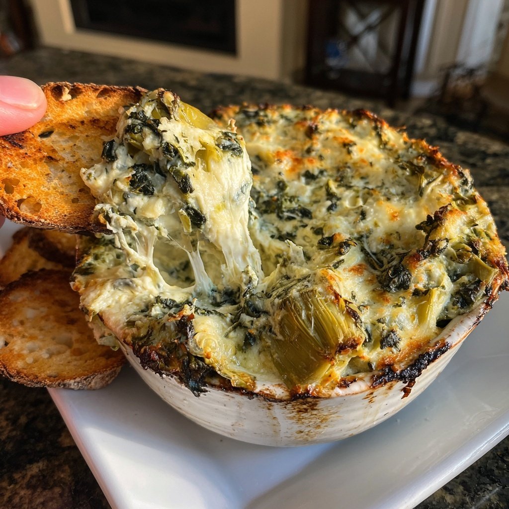 Spinach Artichoke Dip Creamy and Rich