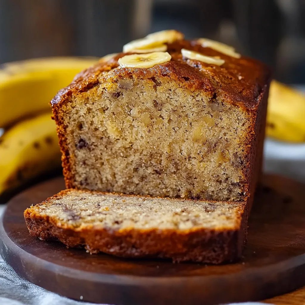Moist Banana Bread Recipe