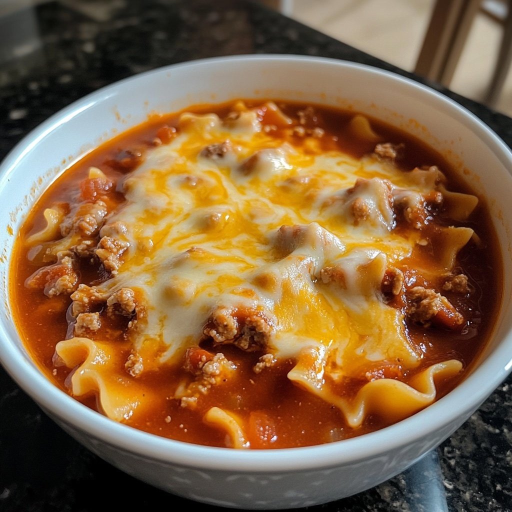 Lasagna Soup