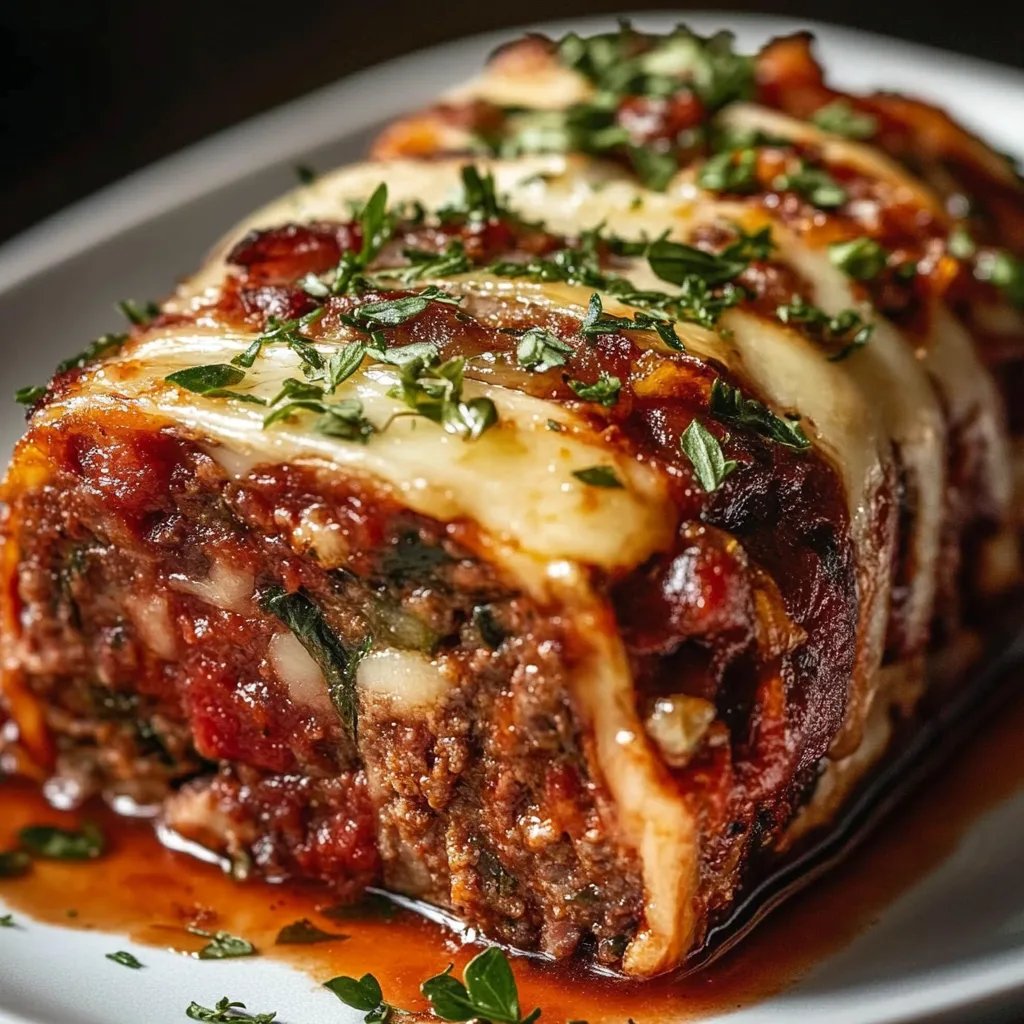 Stuffed Italian Beefloaf