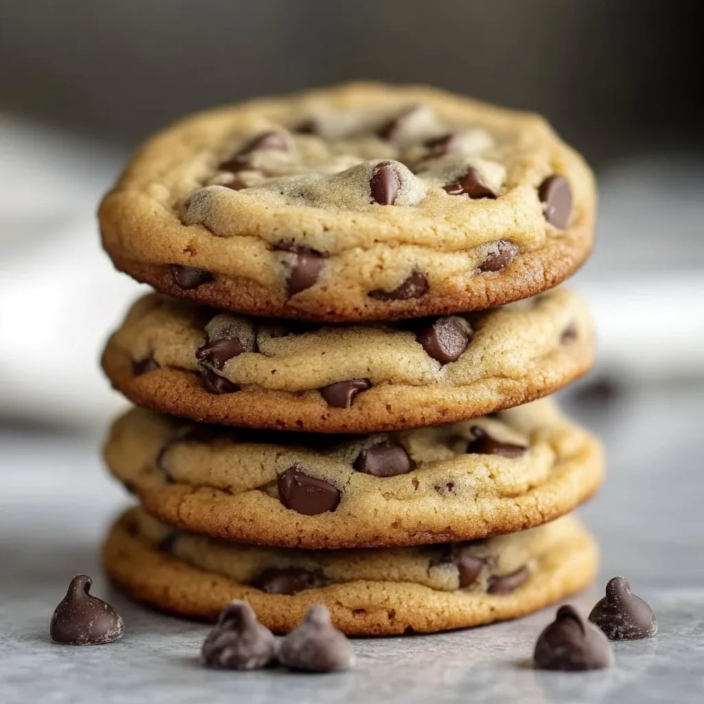 Perfect Soft and Chewy Chocolate Chip Cookies