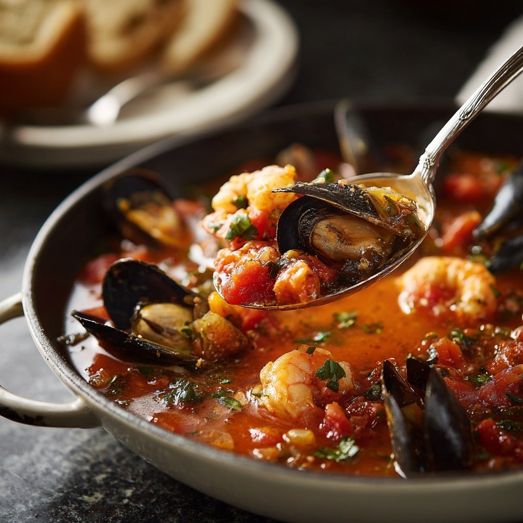 Rich and Hearty Italian Seafood Stew