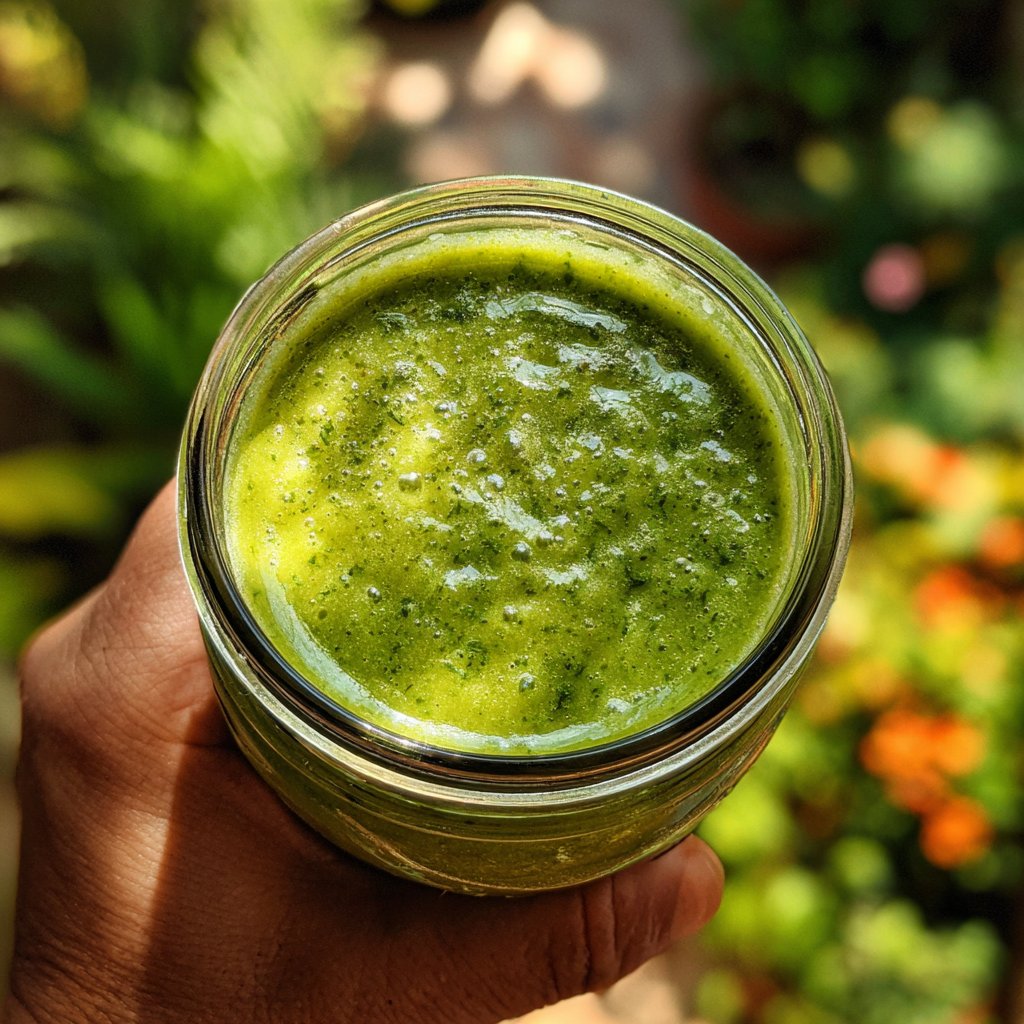 Ginger-Lemon Infused Green Smoothie